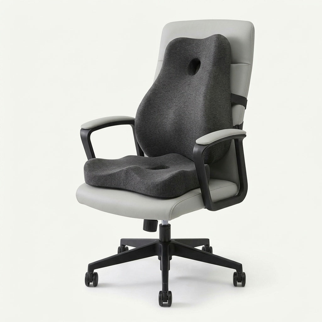 Coussin ergonomique dossier avec assise