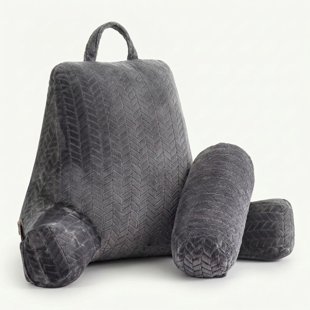 Coussin de lecture avec accoudoirs format XXL