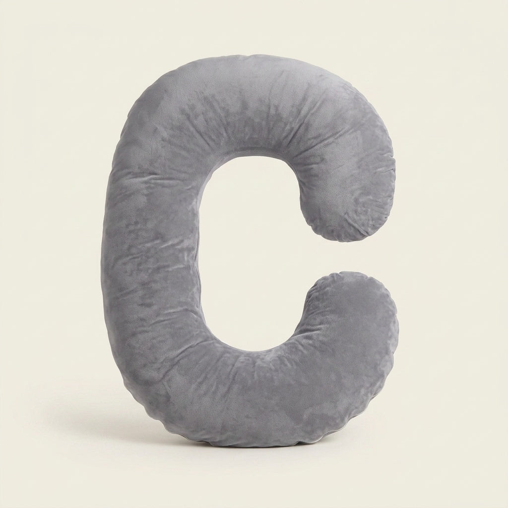 Coussin de grossesse en forme de C