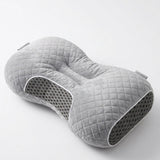 Oreiller cervical garni fibre