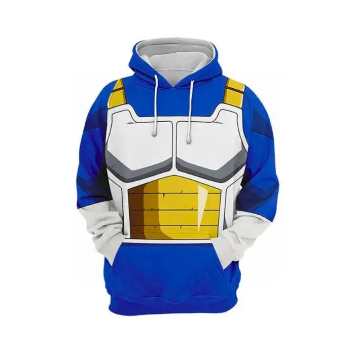 Hoodie Dragon Ball Z Guerrier de l'espace Vegeta