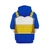 Hoodie Dragon Ball Z Guerrier de l'espace Vegeta