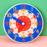 Horloge 24h Montessori en bois - Timbertik
