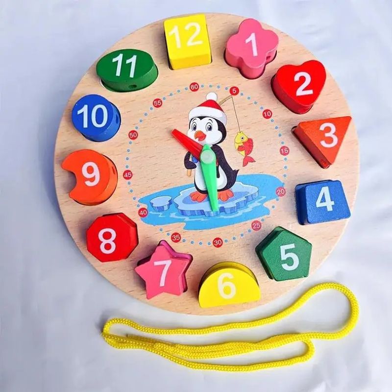 Horloge d'apprentissage - BébéPingouin