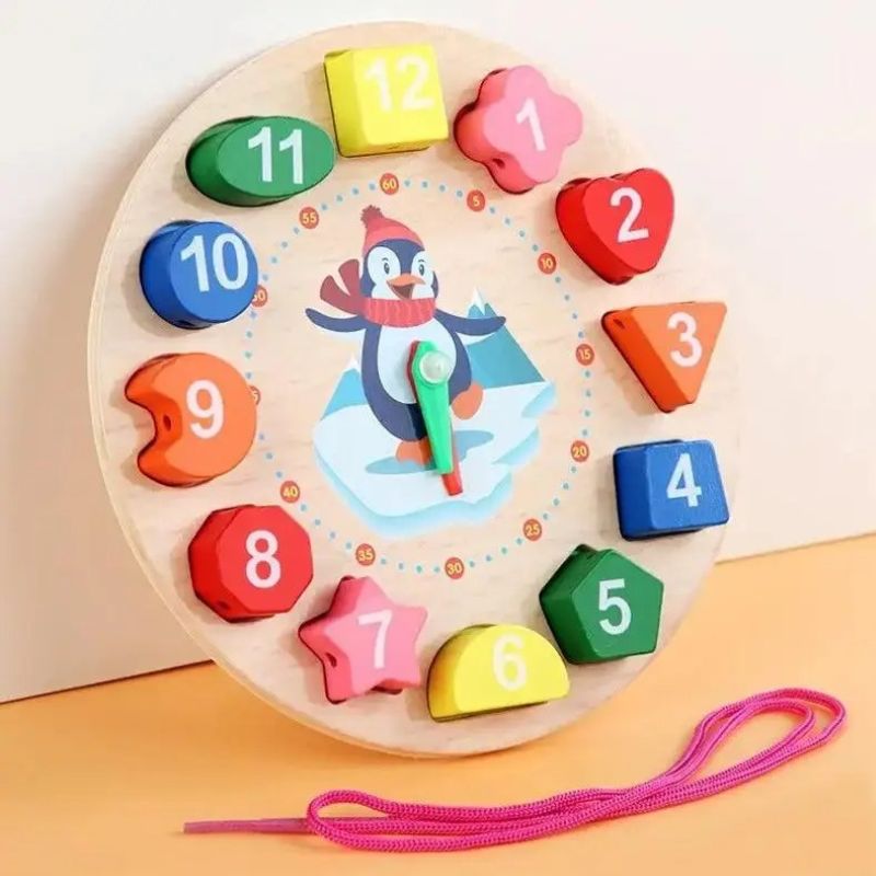 Horloge d'apprentissage - BébéPingouin