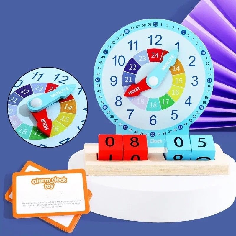 Horloge éducative Montessori - Clokidoo