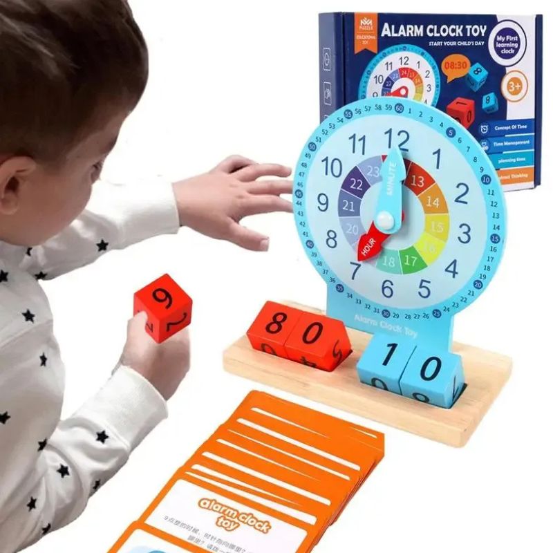 Horloge éducative Montessori - Clokidoo