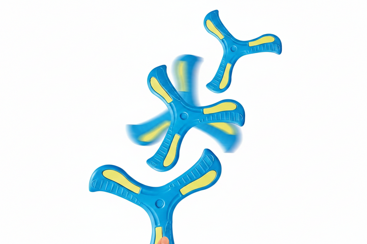 Jouet boomerang – 3 pièces