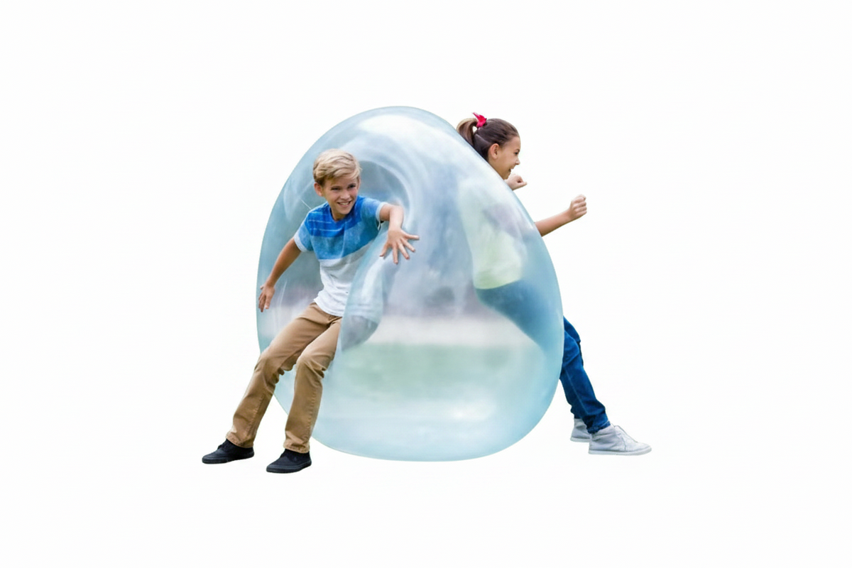 Bulles gonflables géantes transparentes – 4 pièces