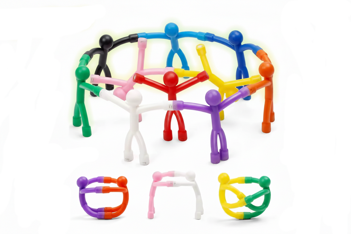 Les Mini Figurines Magnétiques Colorées pour Enfants