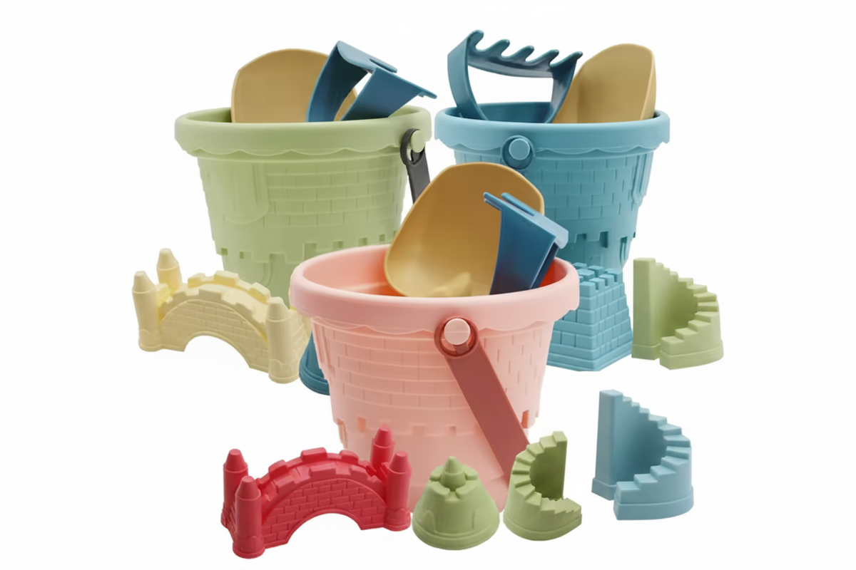 Kit Château de Sable pour Enfants – 6 Pièces