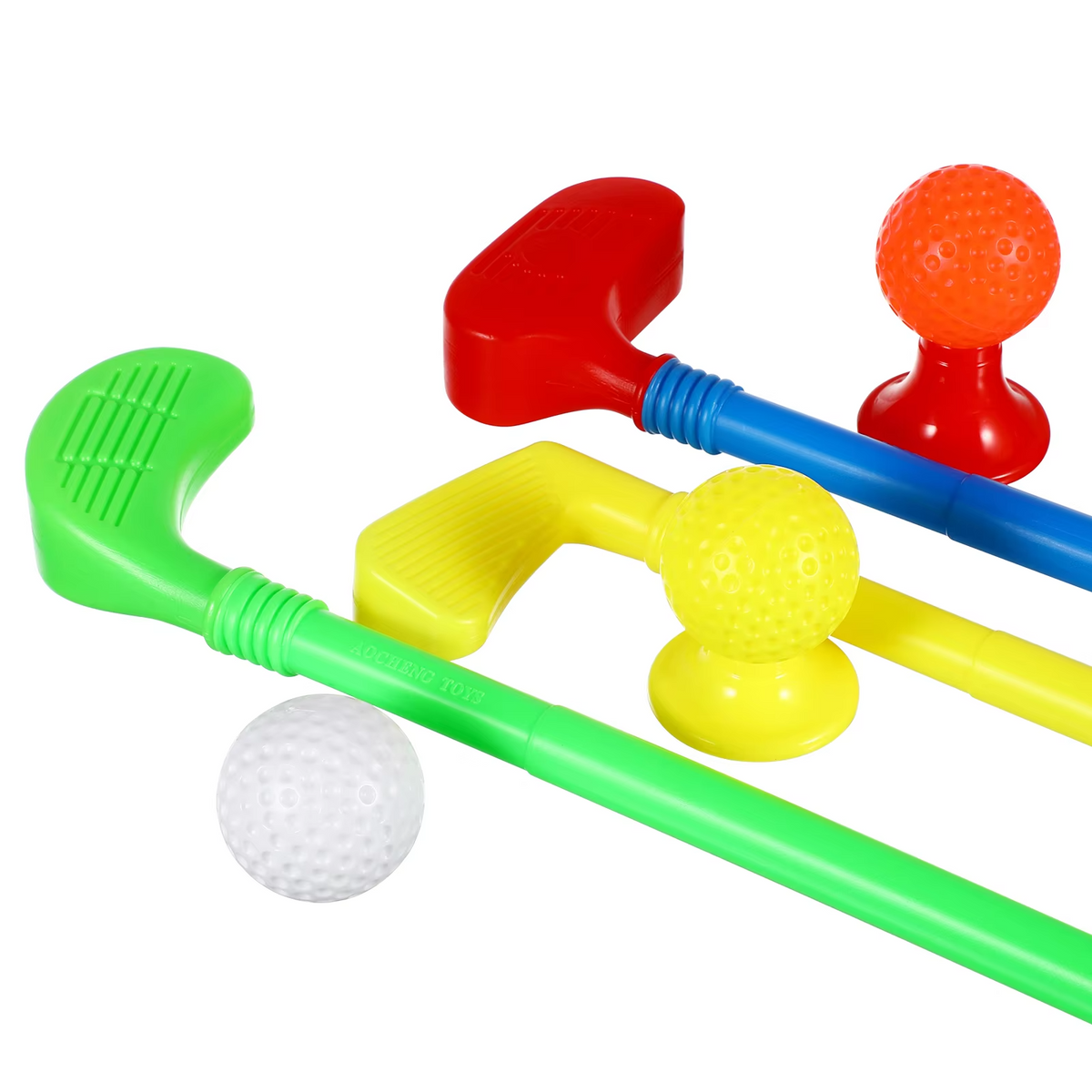 Mini‑golf en plastique coloré pour enfants