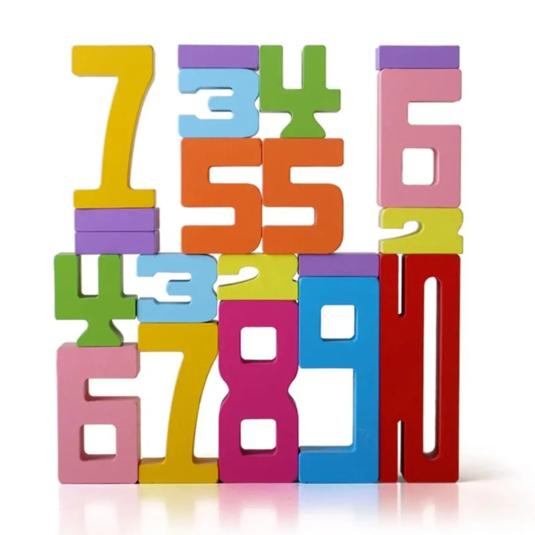 Jeu de Construction en Bois Montessori – Building Blocks