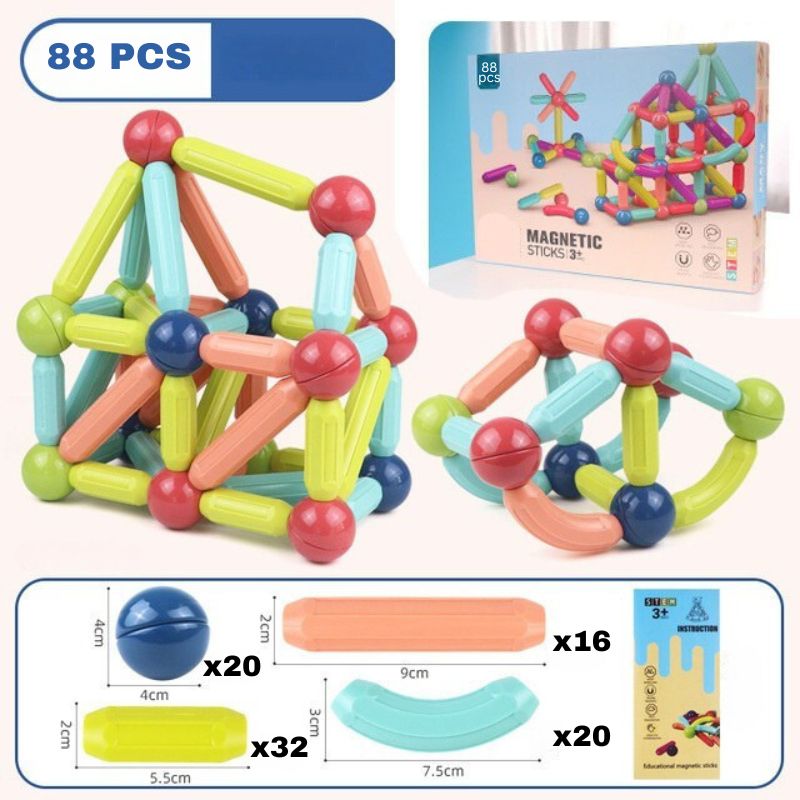 Jeu de construction magnétique | SmartMagnet