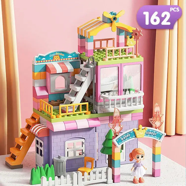 Jeu de construction maison Fille
