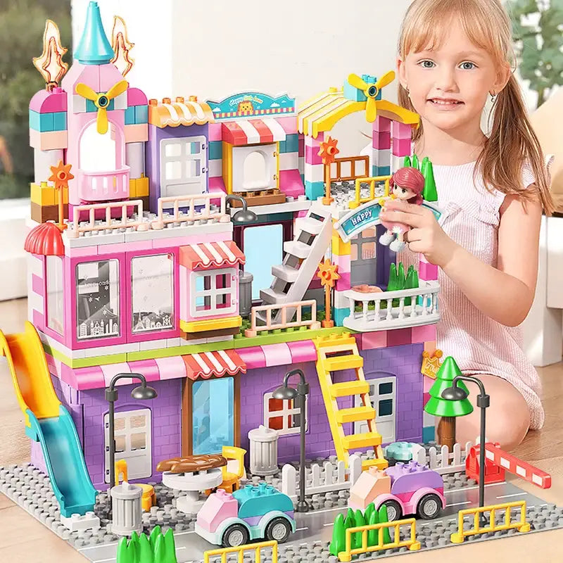 Jeu de construction maison Fille