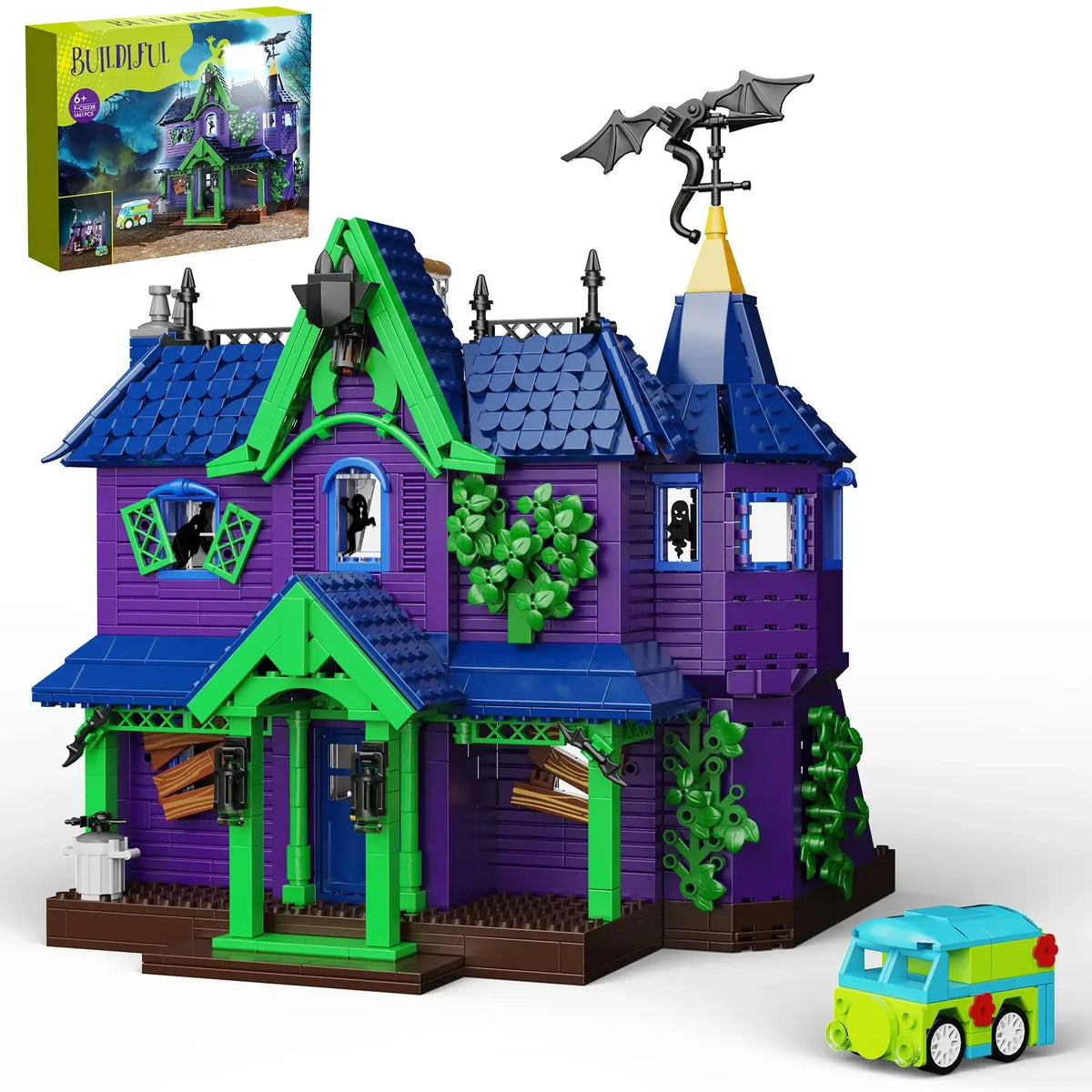 Jeu de construction maison mystère Scooby-Doo