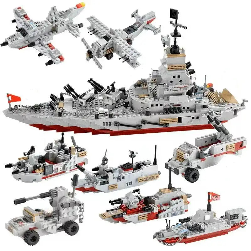 Jeu de construction Navire de Guerre