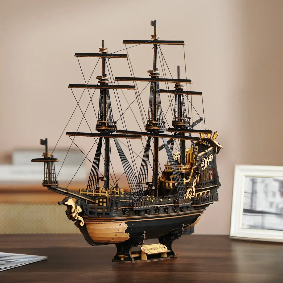 Jeu de construction Navire de guerre Pirate