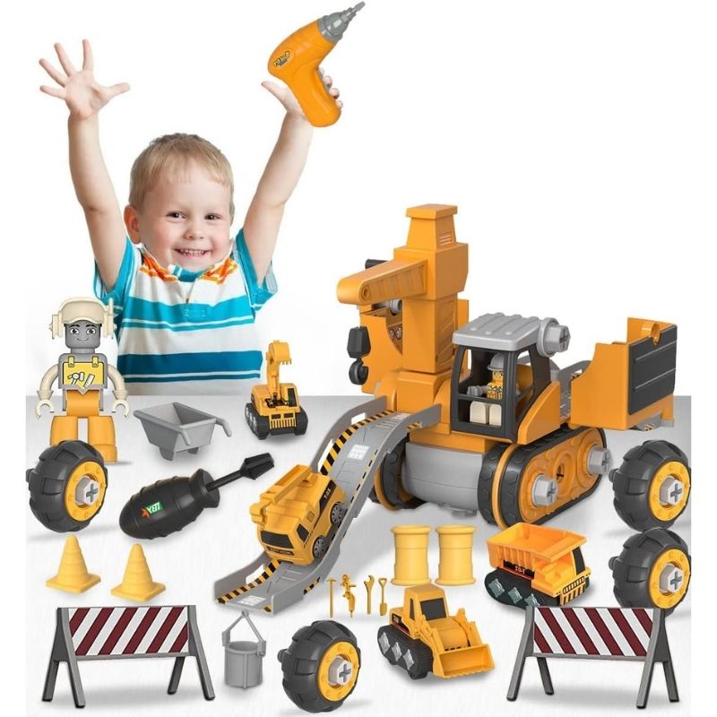 Jeu de Construction – Véhicules de Chantier pour Enfant | BuildTruck