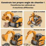 Jeu de Construction – Véhicules de Chantier pour Enfant | BuildTruck