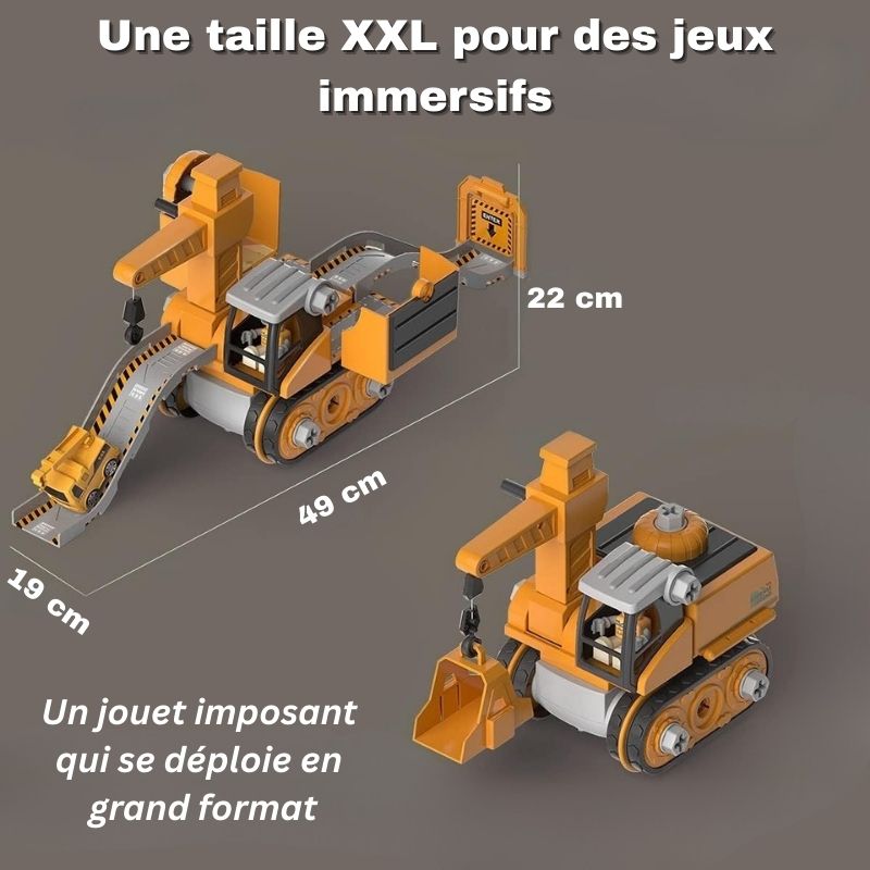 Jeu de Construction – Véhicules de Chantier pour Enfant | BuildTruck