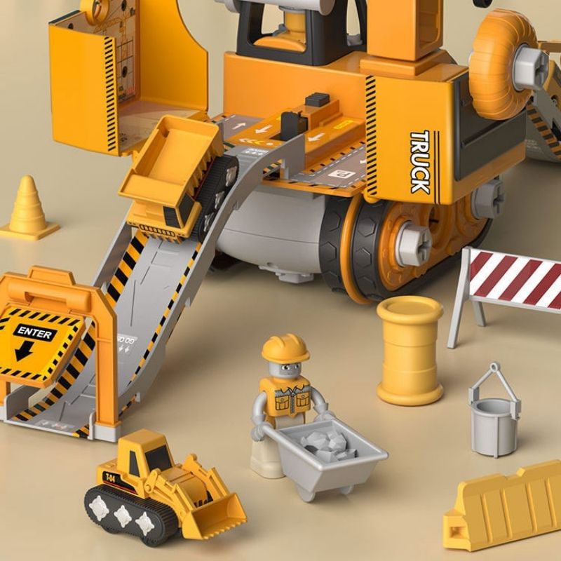 Jeu de Construction – Véhicules de Chantier pour Enfant | BuildTruck