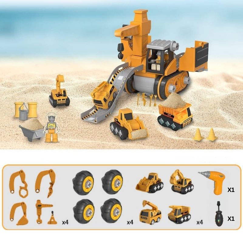 Jeu de Construction – Véhicules de Chantier pour Enfant | BuildTruck