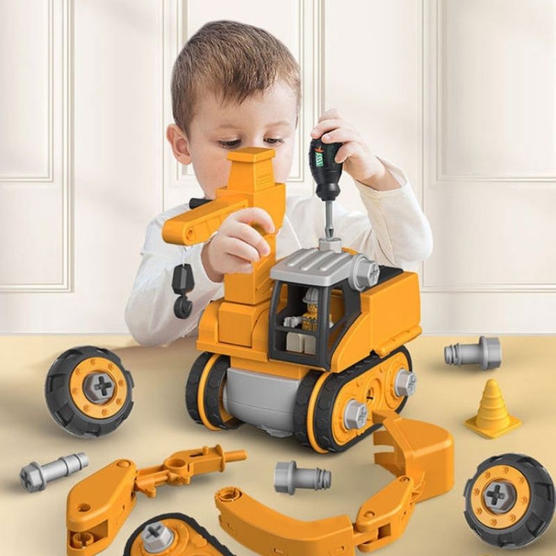 Jeu de Construction – Véhicules de Chantier pour Enfant | BuildTruck