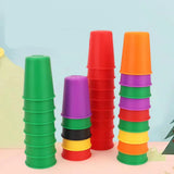 jeu de gobelets empilables Montessori