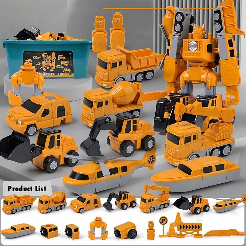 Jeu de Transformation Modulaire Magnétique | Transformo