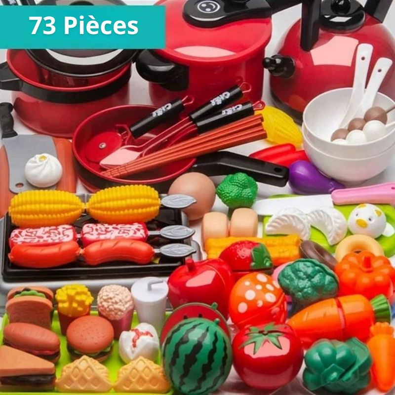 Jeu d'imitation - Ensemble de cuisine pour enfant