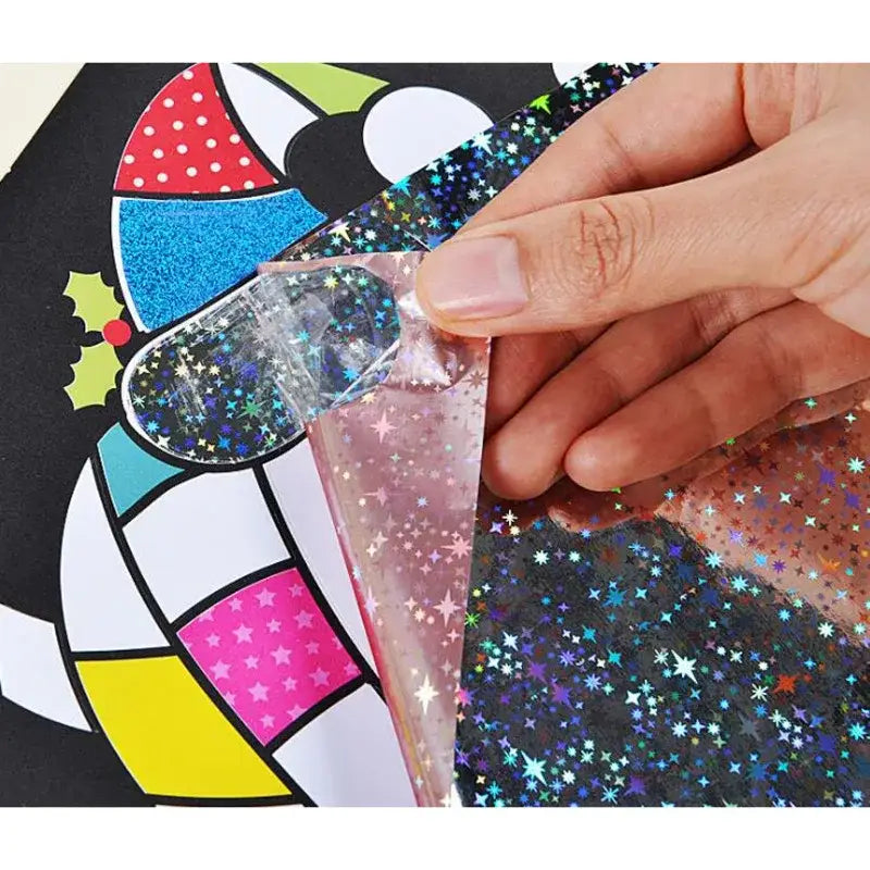 Jeu éducatif autocollant Paillettes