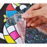 Jeu éducatif autocollant Paillettes
