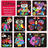 Jeu éducatif autocollant Paillettes