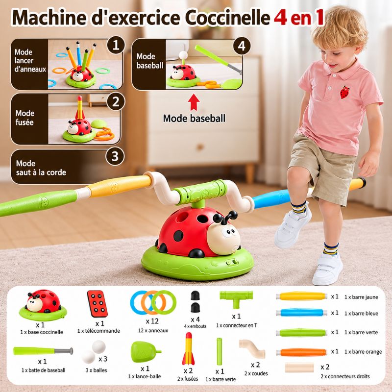 Jeu Multi-Activités Enfant avec Corde à Sauter | ActiBug