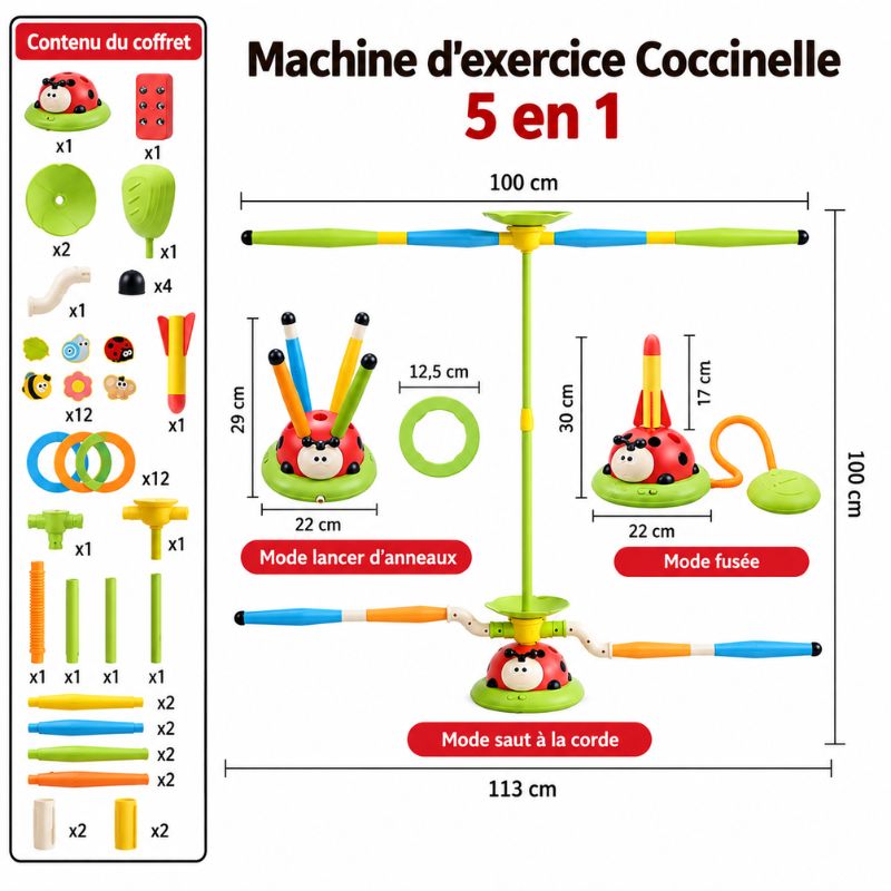 Jeu Multi-Activités Enfant avec Corde à Sauter | ActiBug