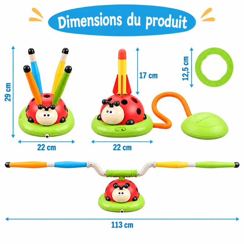 Jeu Multi-Activités Enfant avec Corde à Sauter | ActiBug