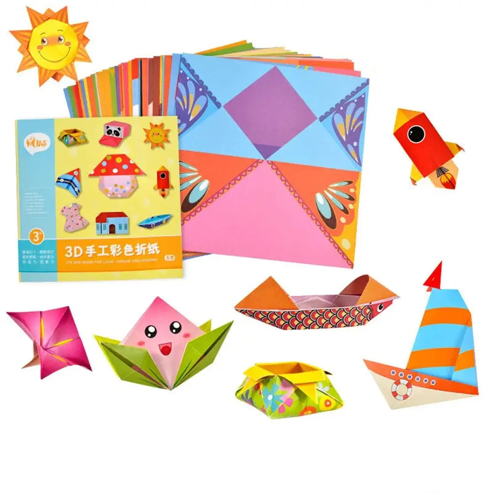 Jeu Origami 108 Pages Montessori