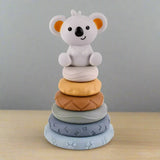 Jeu de construction sensoriel en silicone Montessori | SilicBuild