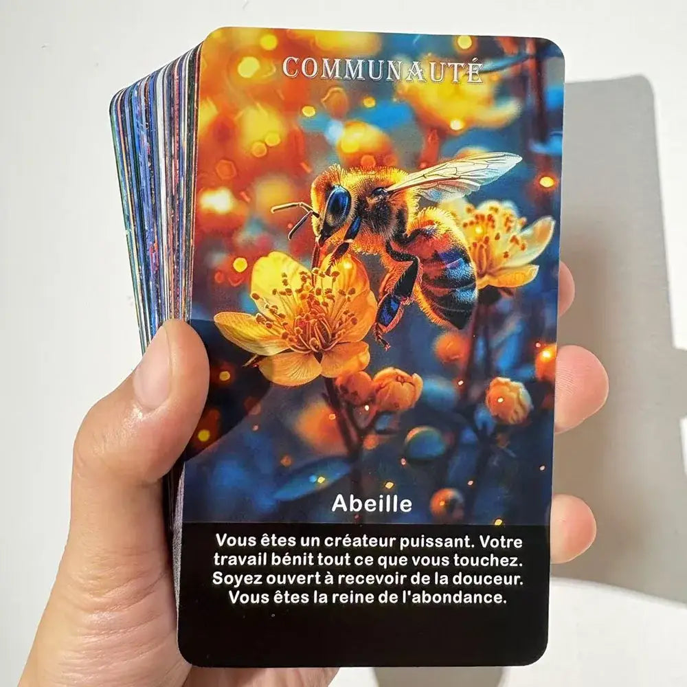 Jeux de carte divinatoire Animaux Spirituels