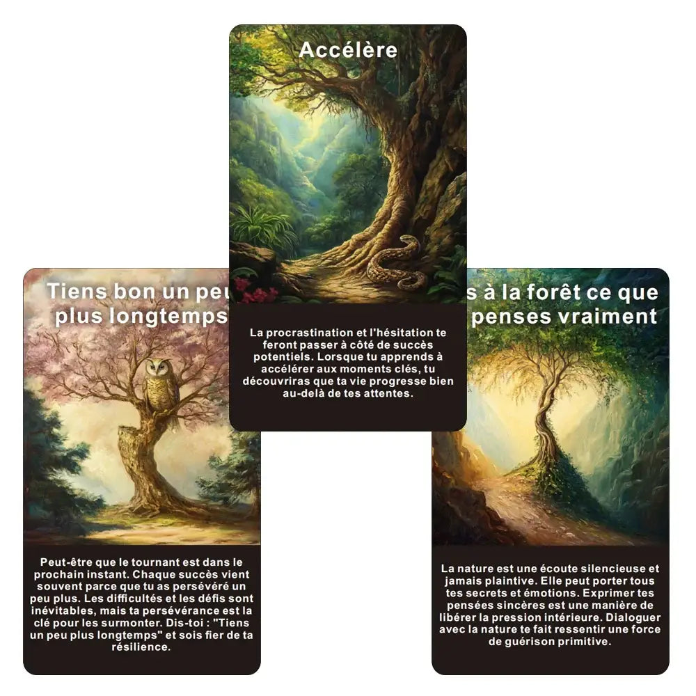 Jeux de carte divinatoire Forestier
