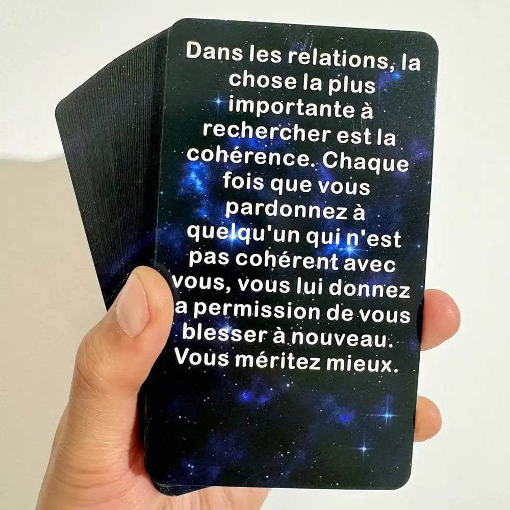 Jeux de carte divinatoire Messages Univers