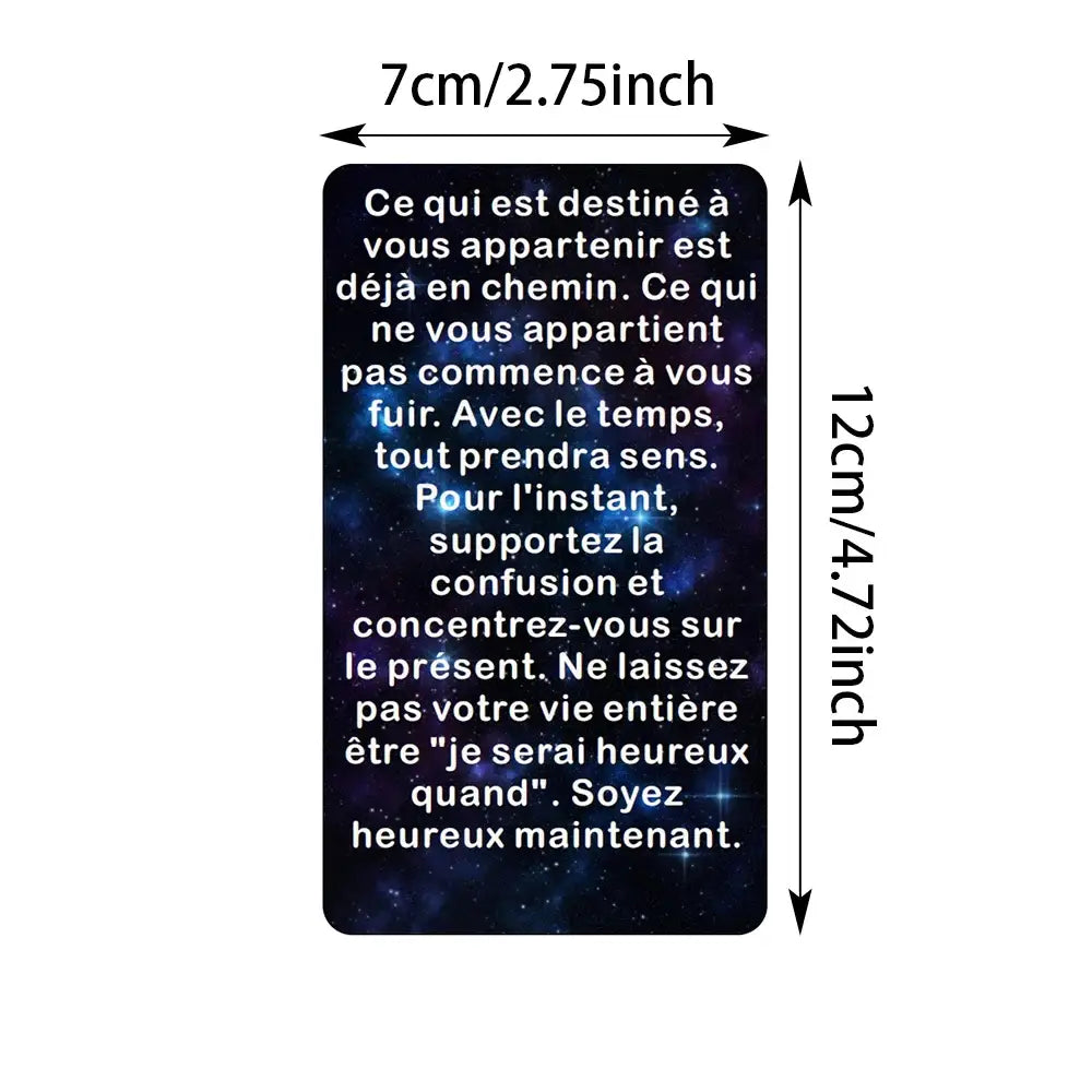 Jeux de carte divinatoire Messages Univers