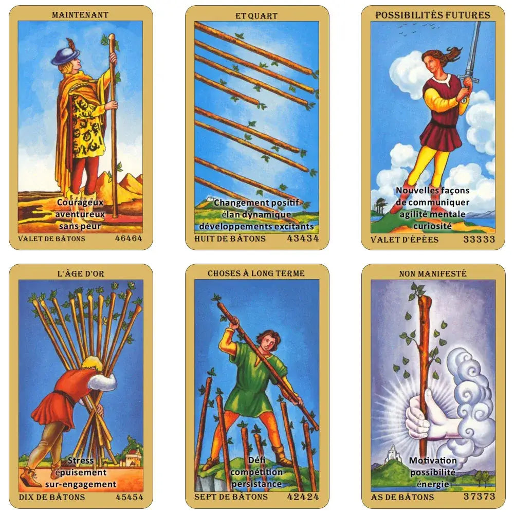 jeux de carte divinatoire Revelation du temps