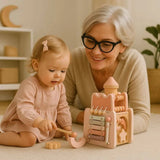 Jouet en Bois Bébé Château Musical – CastleMelody