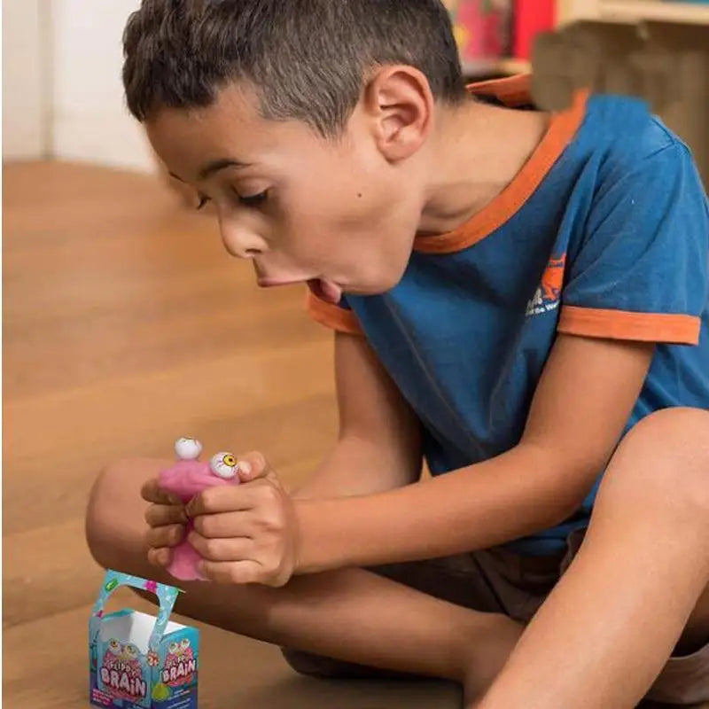 Jouet anti-stress pour enfant en forme de cerveau