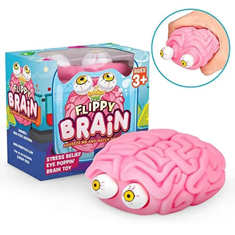 Jouet anti-stress pour enfant en forme de cerveau