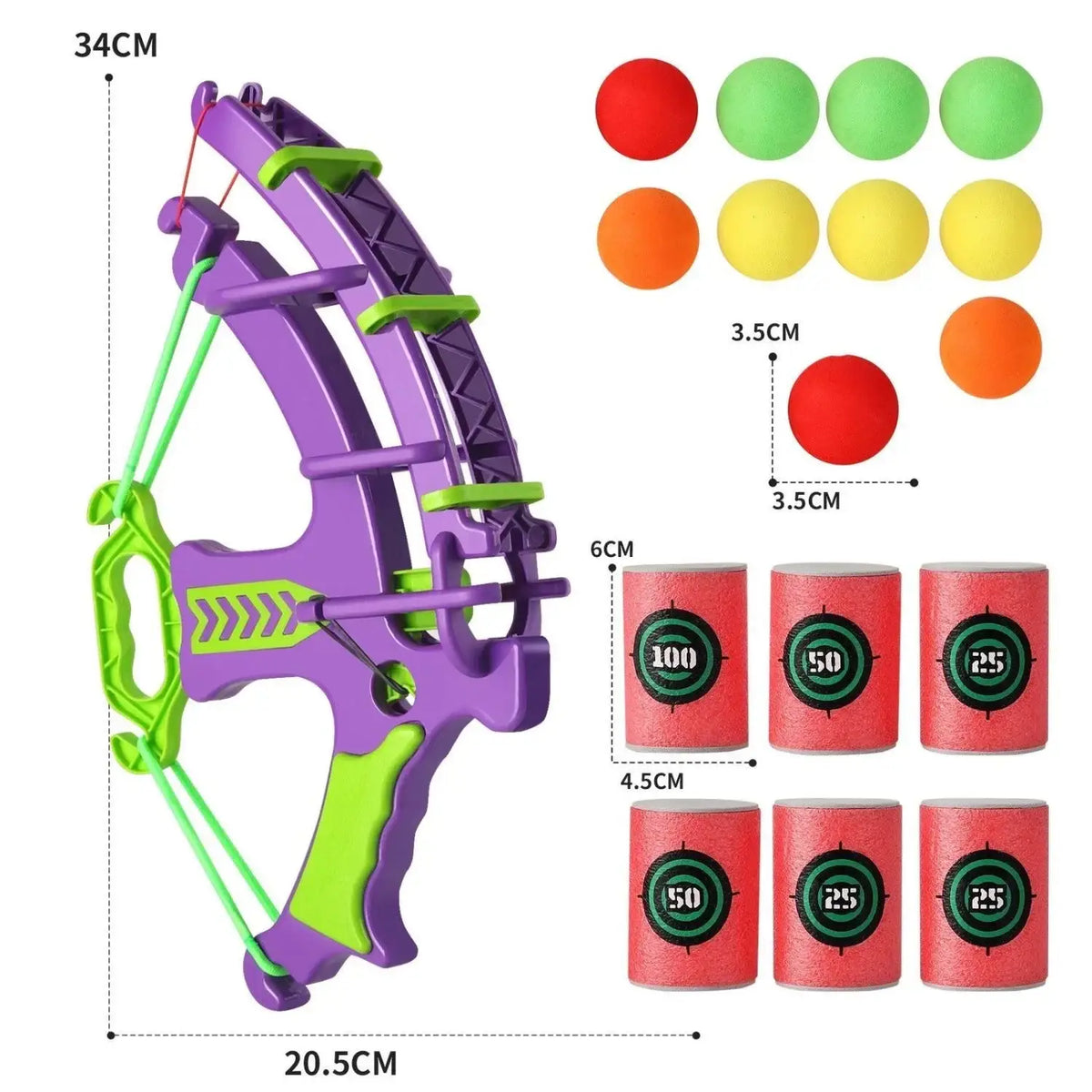 Jouet Arc Lance Balles