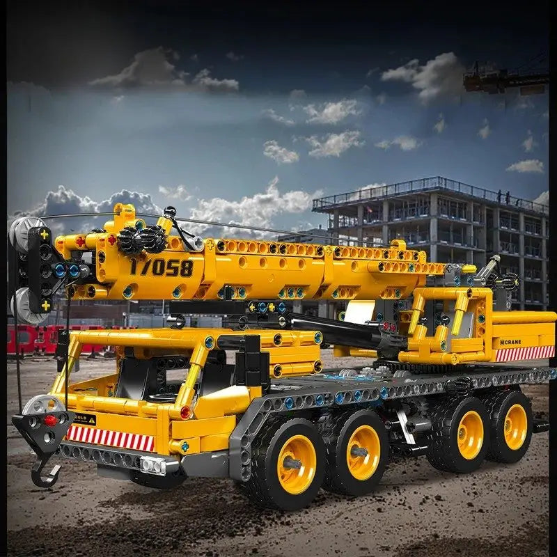 Jouet Camion grue mecanique